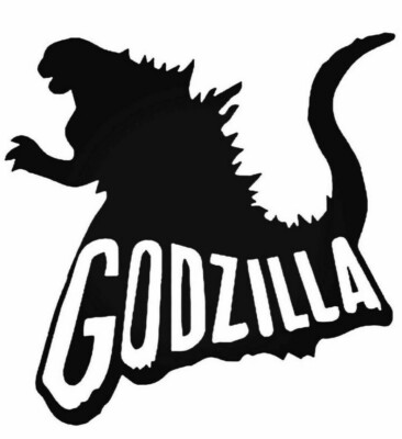 Vinyl Decal- Movies Horror Kaiju Monster Godzilla (Pick Size & Color) Sticker-image
