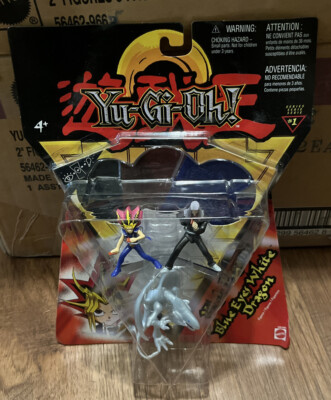 1-Yu-gi-oh mini figure Series 1 Yugi, Pegasus, Blue Eyes White Dragon new sealed-image