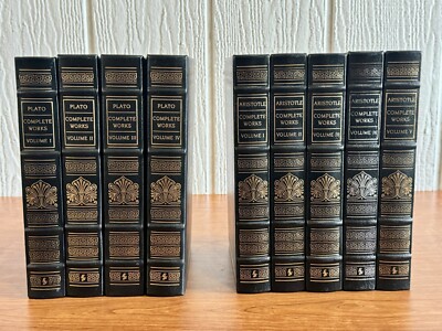 Easton Press Greek Classics Plato Aristotle 9 Volume Complete Set 2001-image