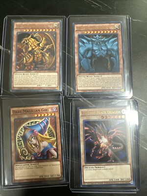 Egyptian God Cards Ra Obelisk LDK2  With Red Eyes Limited Edition Ultra Rare-image