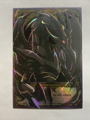 Red Eyes Black Dragon Pop Out Sexy Card Holo Anime Yugioh Art Rare Starlight Hot-image