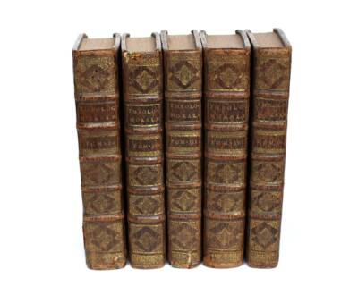 1682 Moral Theology or Resolution of Cases of Conscience 5 Vol. Set Bible 1600s-image