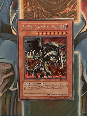 VLP Yu-Gi-Oh! Red-Eyes Black Metal Dragon Forbidden Memories PS Promo FMR-001-image