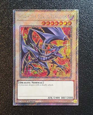Yugioh RA04-EN109 Red-Eyes Black Dragon (8th artwork) PSR 1st MINT-image