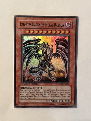 Red-Eyes Darkness Metal Dragon ABPF-ENSE2 Absolute Powerforce-Limited Edition...-image