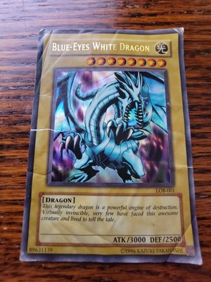 PL Blue-Eyes White Dragon LOB-001 The Legend of Blue Eyes White Dragon-Unlimited-image