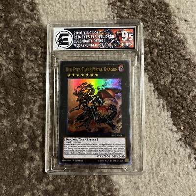 Red-Eyes Flare Metal Dragon LDK2-ENJ41 Legendary Decks II 1st Edition-image