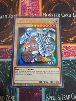 Yu-Gi-Oh! Blue-Eyes White Dragon LC01-EN004 Limited Ultra Rare Near Mint e5/-image
