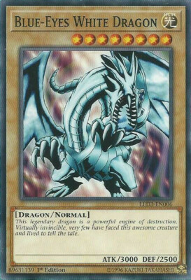 Yugioh Blue-Eyes White Dragon - 1st Edition - NM+-image