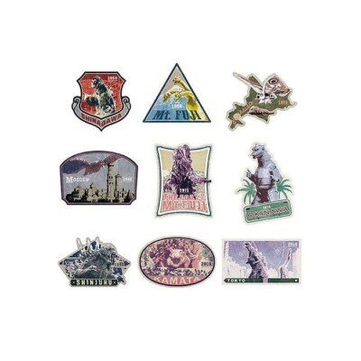 GODZILLA TRAVEL STICKER SET-image