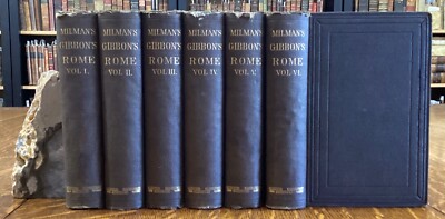 1878 The Decline and Fall of the Roman Empire Edward Gibbon Complete Set-image
