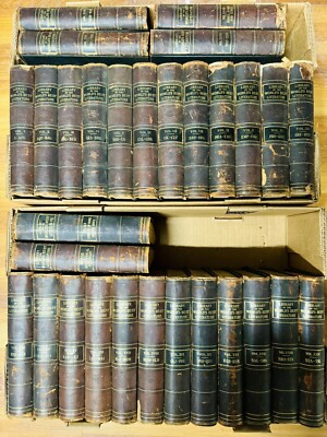 Antique 1896 Library of the World's Best Literature Complete Set Of 30 Volumes-image