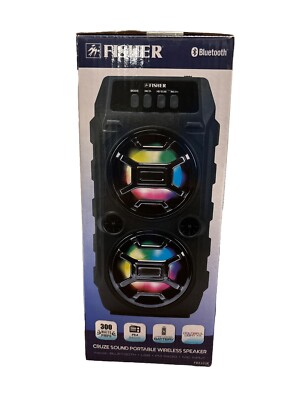 Fisher Portable Bluetooth Speaker LED-image
