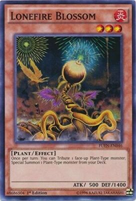 Yugioh Lonefire Blossom FUEN-EN046 Super Rare 1st Edition NM-image