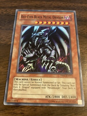 Yugioh Red-Eyes Black Metal Dragon PP01 MP-image