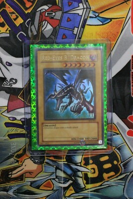 YuGiOh Red Eyes Black Dragon Ultra Rare Unlimited / SDJ-001-image