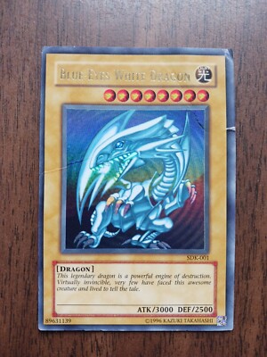 Blue-Eyes White Dragon SDK-001 -Starter Deck: Kaiba - Unlimited - Heavy Play-image