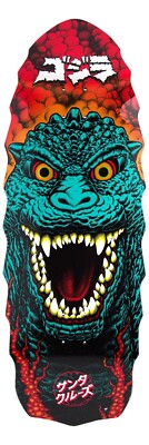 NEW Sticker Decal SANTA CRUZ Skateboard Deck GODZILLA DESTROYER 3” Vinyl-image