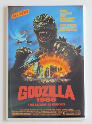 Godzilla 1985 Legend is Reborn FRIDGE MAGNET movie poster-image
