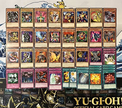 YuGiOh! Anime Joey Wheeler Red-Eyes Black Dragon Deck - Jinzo, Time Wizard -M/NM-image