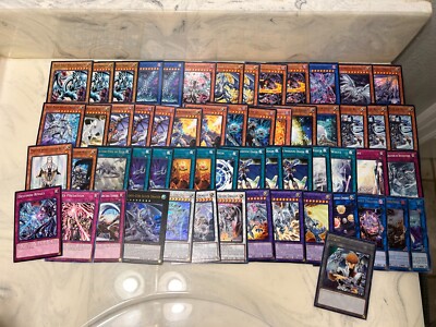 Yugioh Kaiba Blue-Eyes CHAOS Deck 57 Cards Indigo Spirit Jet Ultimate Dragon-image