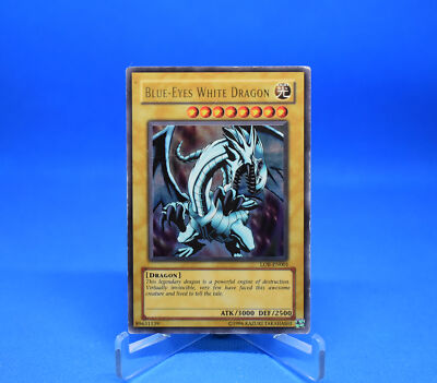 Yu-Gi-Oh! Blue-Eyes White Dragon [LOB-EN001] Ultra Rare HP-image