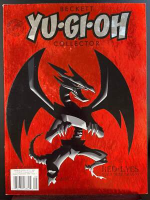 Beckett Yu-Gi-Oh Collector #7 - Red-Eyes Black Metal Dragon cover (damaged)-image