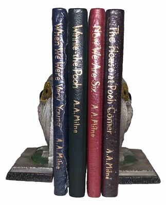 SET OF 4, EASTON PRESS, BOOKS by A. A. MILNE, WINNIE THE POOH, STILL SEALED-image