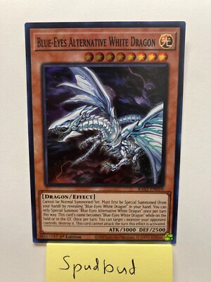 x3 Blue-Eyes Alternative White Dragon Super Rare 3x RA02-EN010 (NM 1st Ed)-image