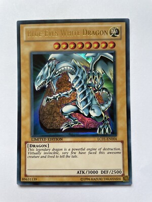 Blue Eyes White Dragon LC01-EN004 NM Ultra Rare Limited Edition Yu-Gi-Oh! TCG-image