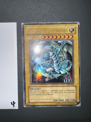 Yu-Gi-Oh! Blue-Eyes White Dragon Shonen Jump Promo Card JMP-001 NM-image