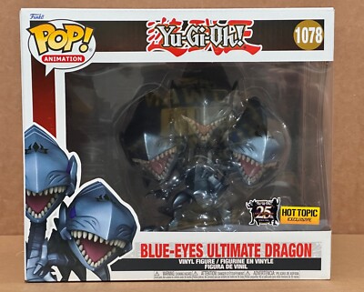Funko Pop! Yu-Gi-Oh: Blue-Eyes Ultimate Dragon #1078 Hot Topic 25th Anniversary-image