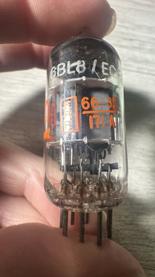 NOS ECF80 6BL8 Dumont Made In Germany / Siemens - For McIntosh Scott Fisher-image