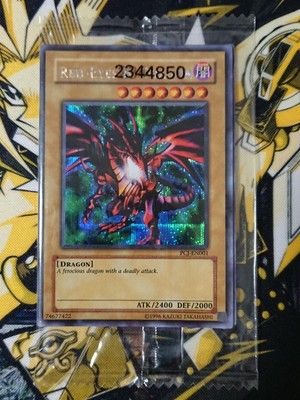 Yu-Gi-Oh! The Black Dragon With Red Eyes English Version Secret Shiku Pcj-image