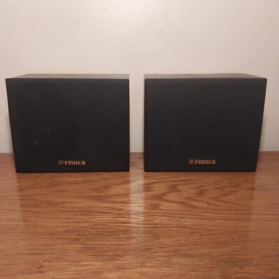 Fisher WS-R424 Speaker System (2 Speakers) - Tested In Good Working Condition-image