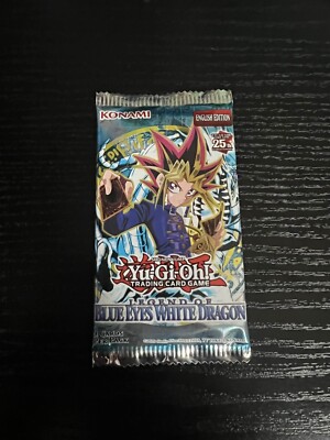 Yu-Gi-Oh! tcg Legend of Blue-Eyes White Dragon 25th Anniversary BOOSTER PACK x1-image