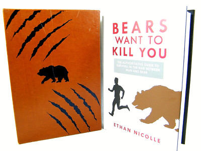 Bears Want to Kill You by EATHAN NICOLLE 2019 LN LTD #206/500 'FLAT SIGNED' 1ST-image