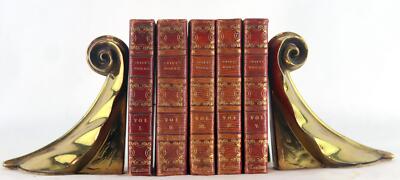 1825 The Select Works of Jonathan Swift DD 5 Volume Set Leather Binding-image
