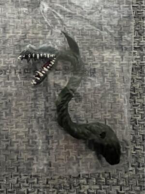 Godzilla Ichiban Kuji E Prize Monster Head Magnet Biollante-image