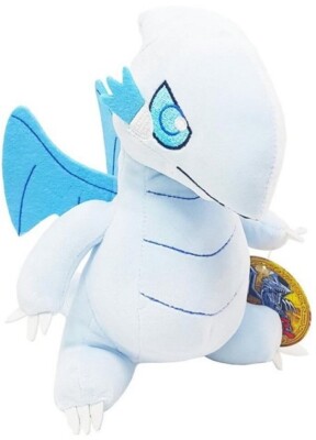 Yu-Gi-Oh! 21cm White Dragon Blue Eyes Plush - NEW-image