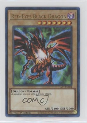 2022 Yu-Gi-Oh! - Hidden Arsenal: Chapter 1 1st Edition Red-Eyes Black Dragon 7ba-image