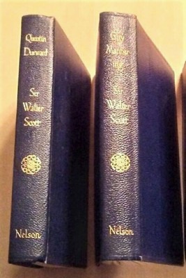 SIR WALTER SCOTT: GUY MANNERING & QUENTIN DURWARD, p 1912. PRISTINE MATCHED SET-image