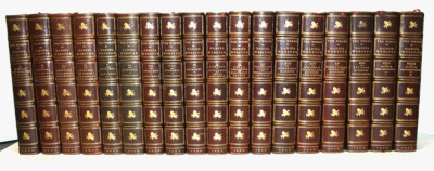 The Writings and Speeches of Daniel Webster 18 Volume Leather Set 1903-image