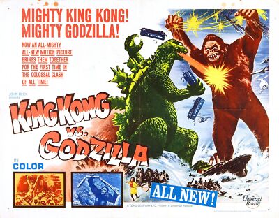 King Kong Vs Godzilla 05 Movie Poster FRIDGE MAGNET-image