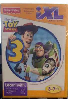 Fisher Price iXL Learning System Software Toy Story 3 (LOC TUB L-5)-image