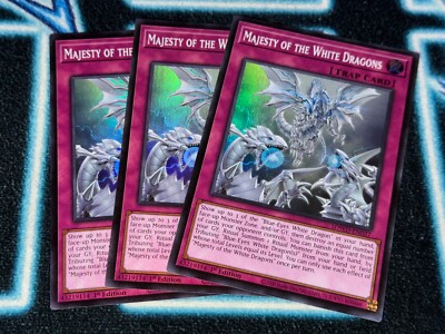 Majesty of the White Dragons x3 - SDWD - Super Rare (SR) - White Destiny-image