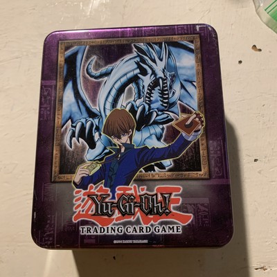  2003 Yu-Gi-Oh Blue Eyes White Dragon Collectible Tin (NO CARDS)-image