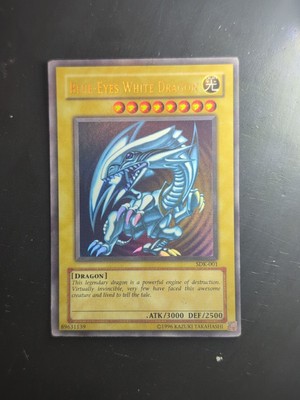 Yu-Gi-Oh Blue Eyes White Dragon SDK-001 Ultra Rare MP/HP-image