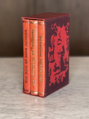 Folio Society Malory's Chronicles of King Arthur, Limited Leather Bound 1982-image