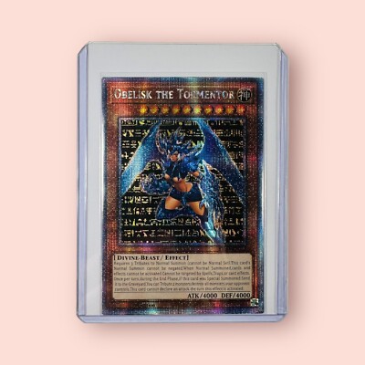 The Obelisk The Tormentor Waifu YuGiOh HOLO Foil Rare Goddess Story 1st Ed Card-image